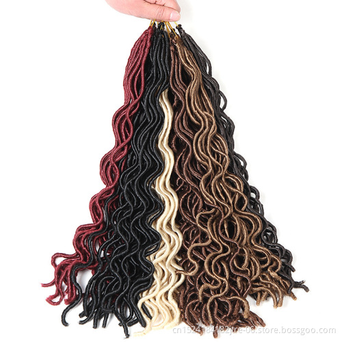 custom crochet double pack blonde faux locs, high temperature fiber natural blond jamaican crochet hair faux locs